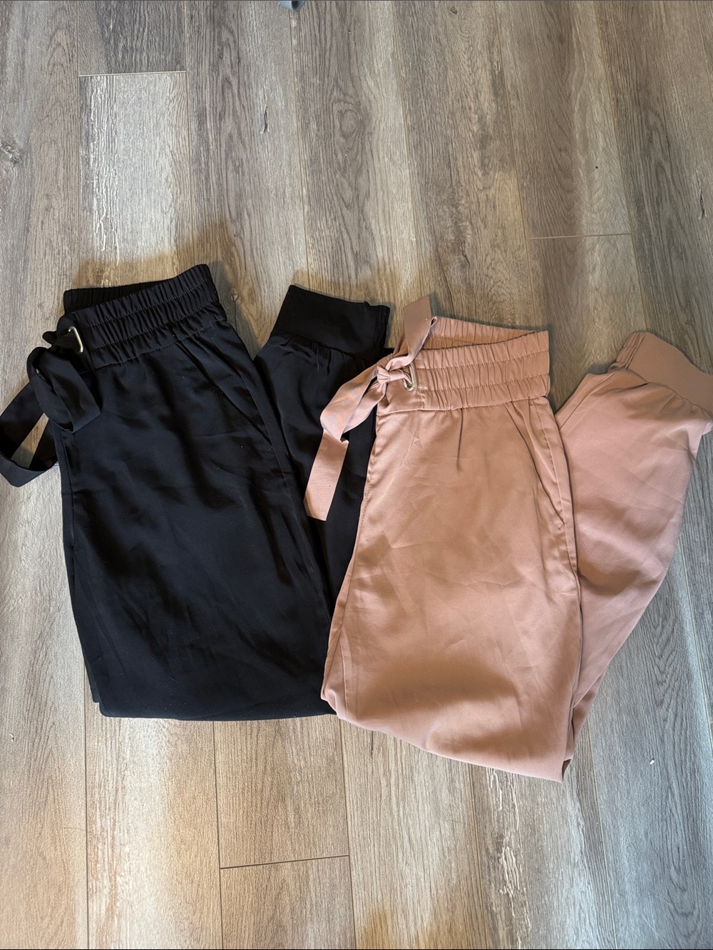 2 Pairs- Dynamite Women’s Jogger-Style Dress Pants- Size Petite Small